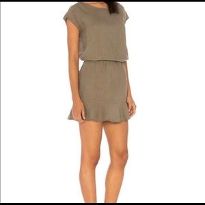 Joie Quora Olive Green Dress - Size Small